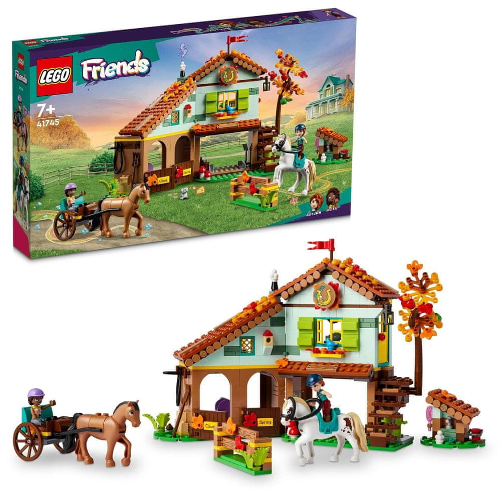 LEGO Friends 41745 Autumn a jej konská stajňa